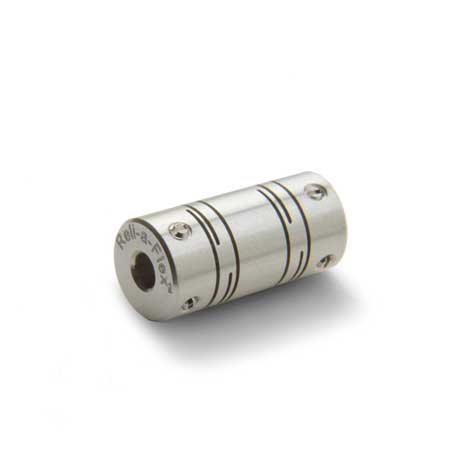 38.1 mm OD 57.2 mm Length Six Beam 7075 Aluminum Beam Shaft Coupling 38.1 mm OD 57.2 mm Length Six Beam 7075 Aluminum Beam Shaft Coupling