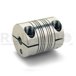 Double Disc Clamp Style 34.9 mm Length Ruland MDCD25-8-6-A 2024 or 7075 Aluminum Hubs Disc Coupling 25.4 mm OD 8 mm x 6 mm Bores