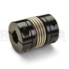 MBC19-5-4-A Bellows Shaft Coupling 5mm Bore x 4mm Bore Ruland Manufacturing Co Inc MBC19-5-4-A 