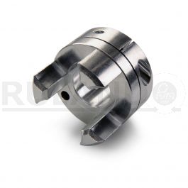 50.8 mm OD Ruland MBC51-25-25-A 2024 or 7075 Aluminum Hubs Bellows Coupling 25 mm x 25 mm Bores Clamp Style 58.7 mm Length