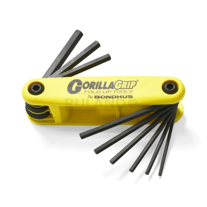 9-Piece Metric Non-Slip Hex Key Set