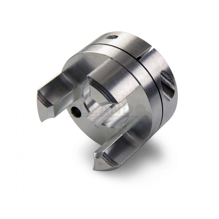 Metric Stainless Steel Ruland MSP-17-SS Two-Piece Clamping Shaft Collar 13mm Width 36mm OD 17mm Bore 