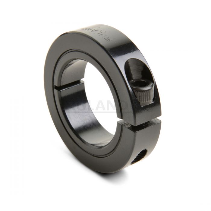 Black Oxide Steel Pack of 5 45mm Metric One-Piece Clamping Collar 