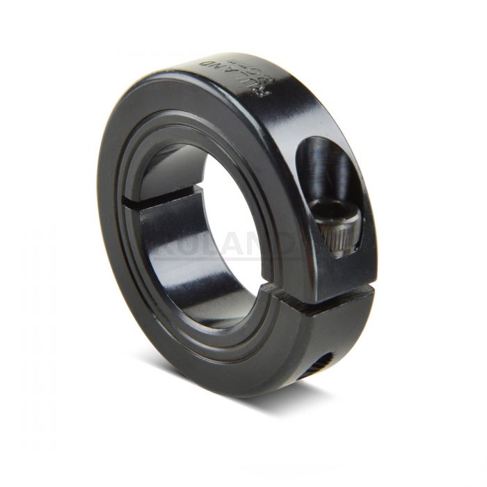 Black Oxide Steel Pack of 5 45mm Metric One-Piece Clamping Collar 