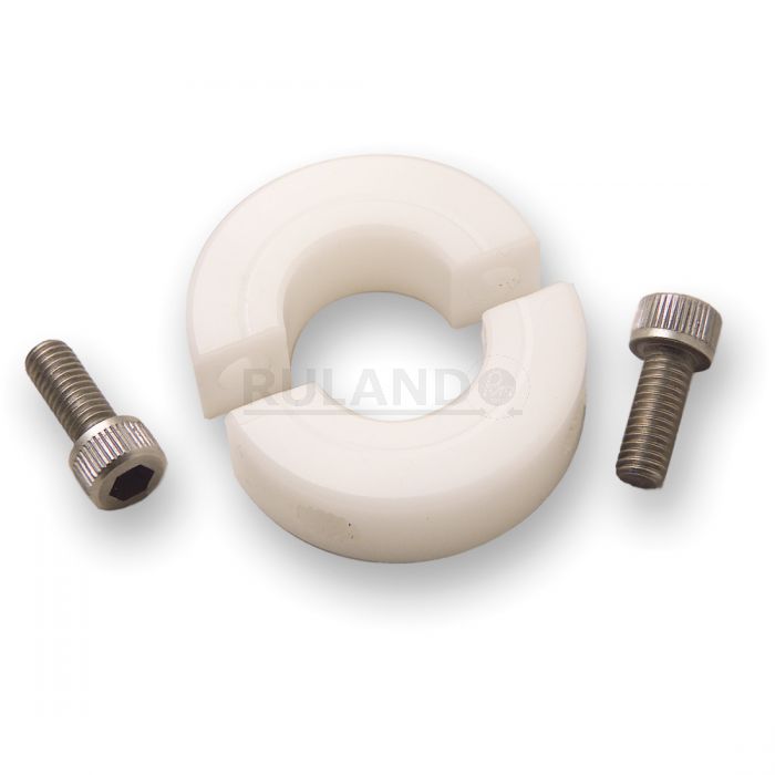 24mm Bore 15mm Width Ruland Manufacturing Metric Ruland MCL-24-SS One-Piece Clamping Shaft Collar 45mm OD Stainless Steel