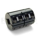 Ruland Manufacturing Co Inc SPC-18-18-F Side 2: 1.1250 in Clamp-On Rigid Coupling Black Oxide 1215 Lead-Free Steel Side 1: 1.1250 in Bore Bore SPC Series Ruland Manufacturing Co Inc SPC-18-18-F Side 2: 1.1250 in Clamp-On Rigid Coupling Black Oxide 1215 Lead-Free Steel Side 1: 1.1250 in Bore Bore SPC Series