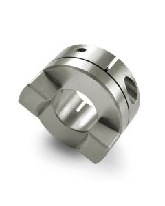Clamp Style Ruland OCT26-10-A Oldham Coupling Hub Black Anodized Aluminum 2 Length .625 Bore 1-5/8 OD 