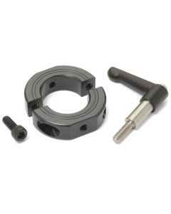 34mm Bore 57mm OD Ruland MSP-34-F Two-Piece Clamping Shaft Collar Pack of 2 15mm Width Black Oxide Steel Metric 