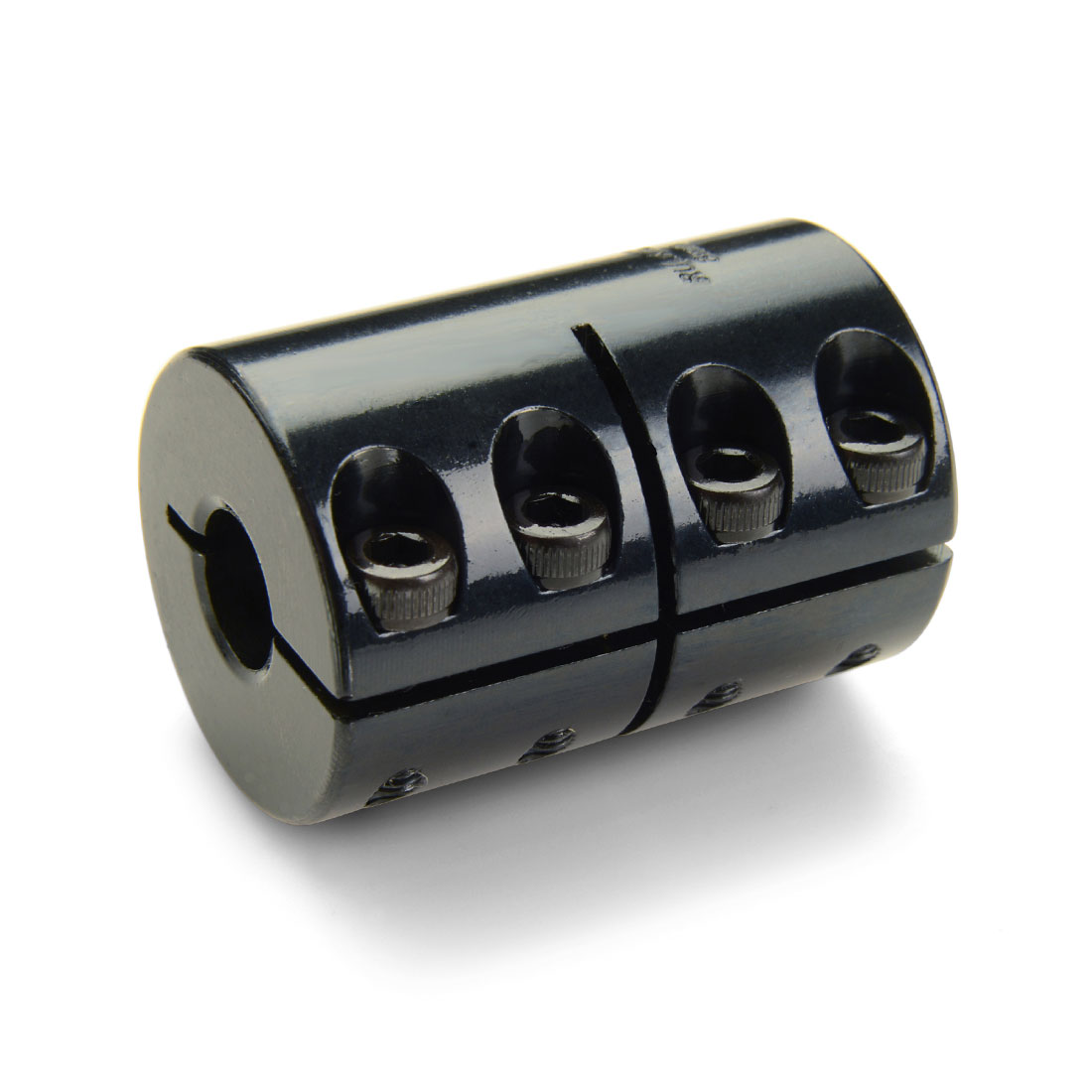 20mm Bore A Diameter 42mm OD 20mm Bore B Diameter Metric Ruland MSPX-20-20-F Two-Piece Clamping Rigid Coupling Black Oxide Steel 65mm Length Ruland Manufacturing 3312 