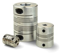 6-Beam Clamp Style 19 mm x 14 mm Bores Ruland FCMR38-19-14-A 7075 Aluminum Beam Coupling 38.1 mm OD 57.2 mm Length 